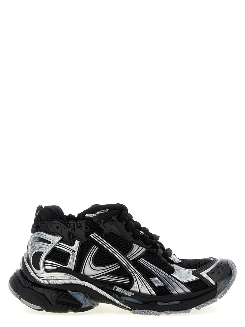 Balenciaga Runner Gradient Black Athletic Sneakers