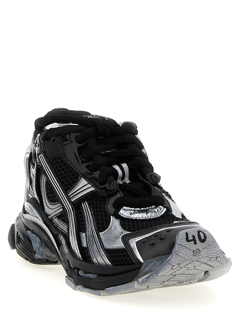Balenciaga Runner Gradient Black Athletic Sneakers