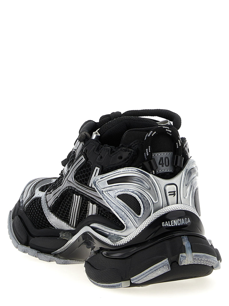 Balenciaga Runner Gradient Black Athletic Sneakers