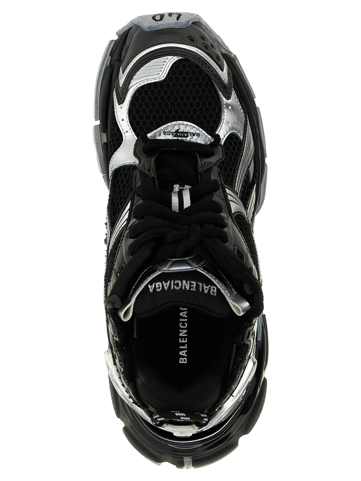 Balenciaga Runner Gradient Black Athletic Sneakers