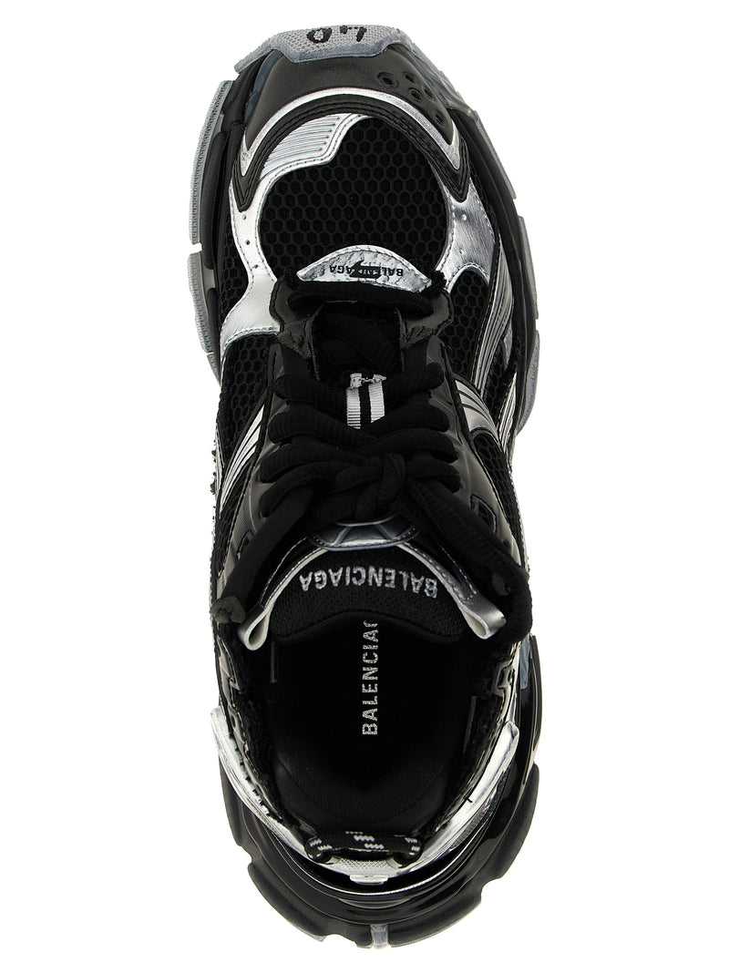 Balenciaga Runner Gradient Black Athletic Sneakers