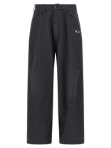 Balenciaga Trompe L’Œil Gray Cotton Casual Pants for Men