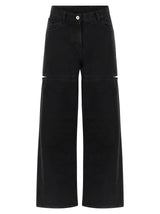 Jean en coton noir Attico