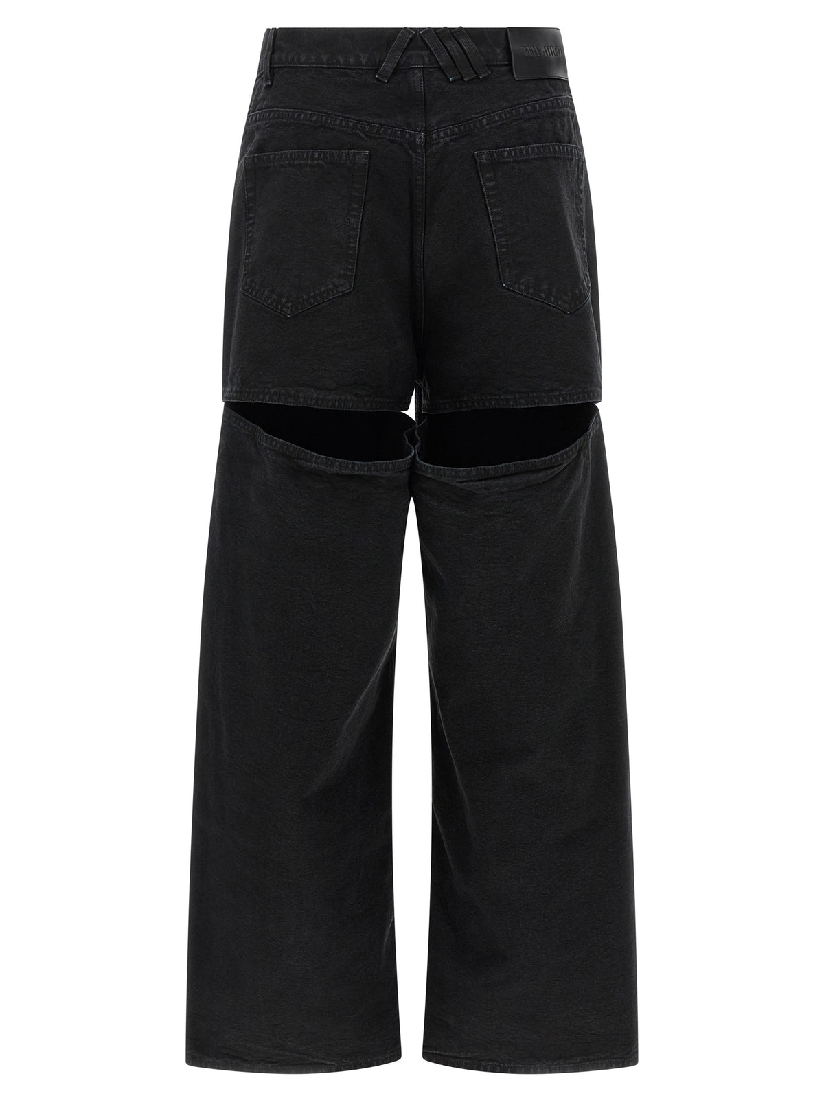 Jean en coton noir Attico