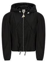 Le bomber The Attico en polyamide noir
