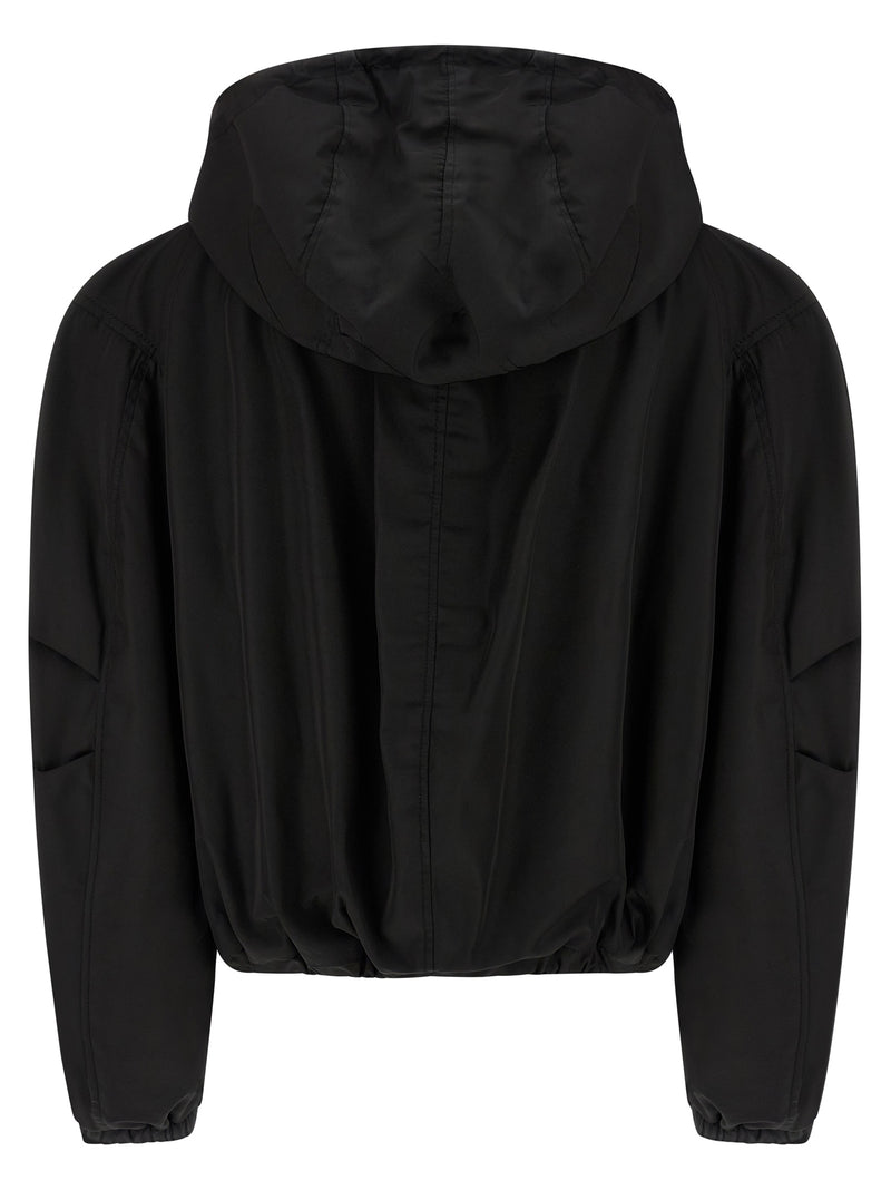 Le bomber The Attico en polyamide noir