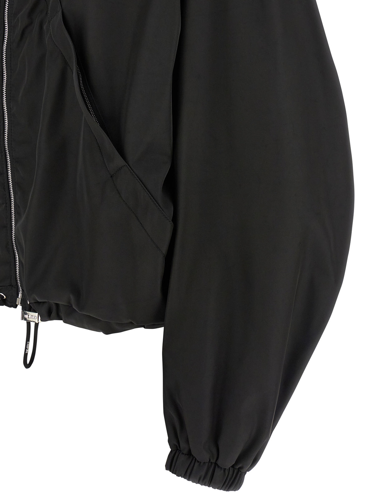 Le bomber The Attico en polyamide noir
