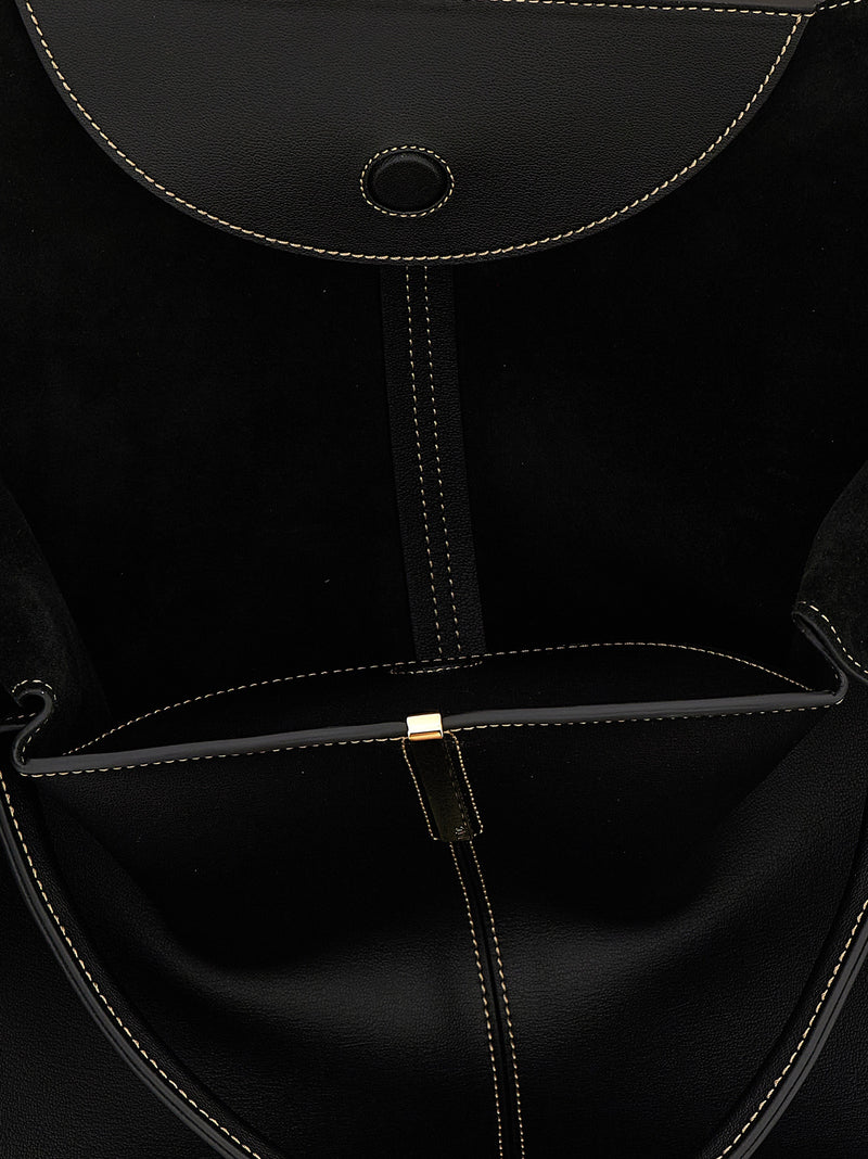 Sac cabas Tod's en veau noir