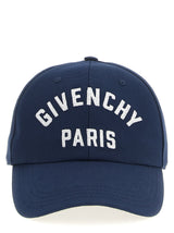 Givenchy Blue Cotton Cap - Stylish Baseball Hat for Men