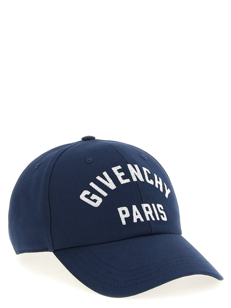 Givenchy Blue Cotton Cap - Stylish Baseball Hat for Men
