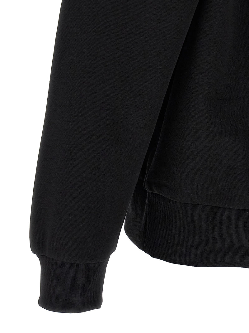Lacoste Black Cotton Sweatshirt
