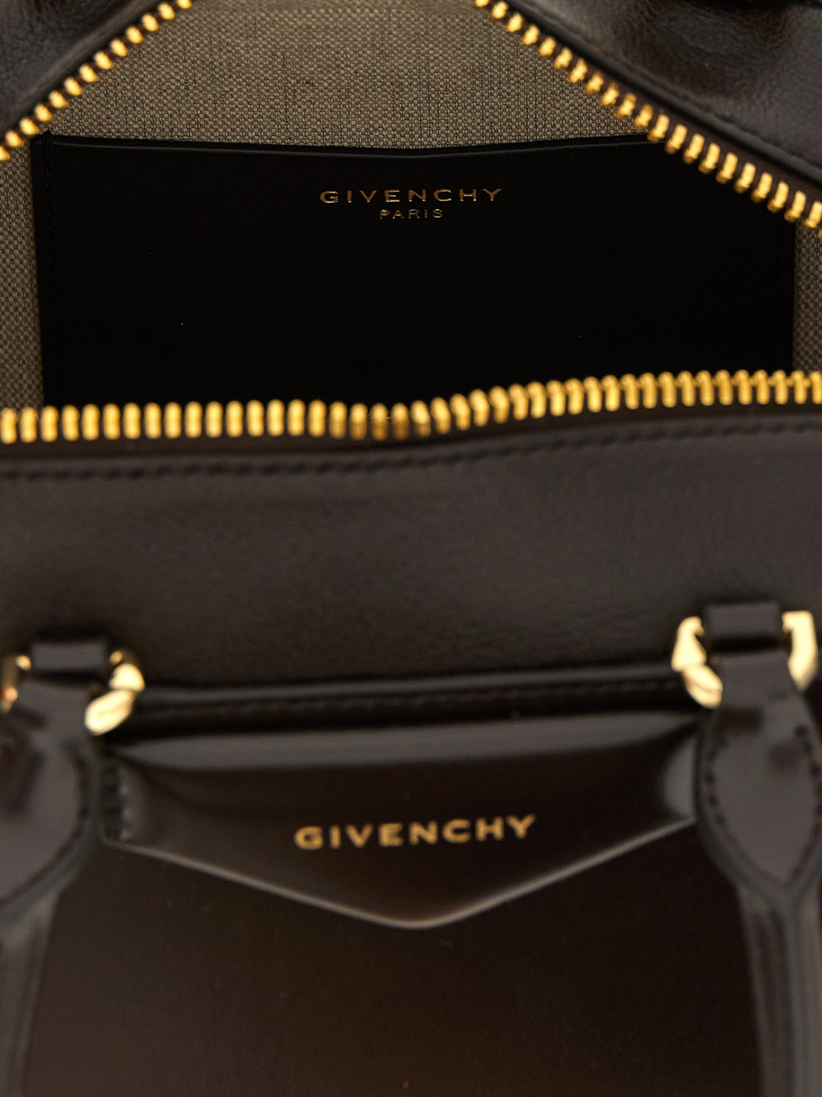 Sac à main Givenchy en cuir de veau marron