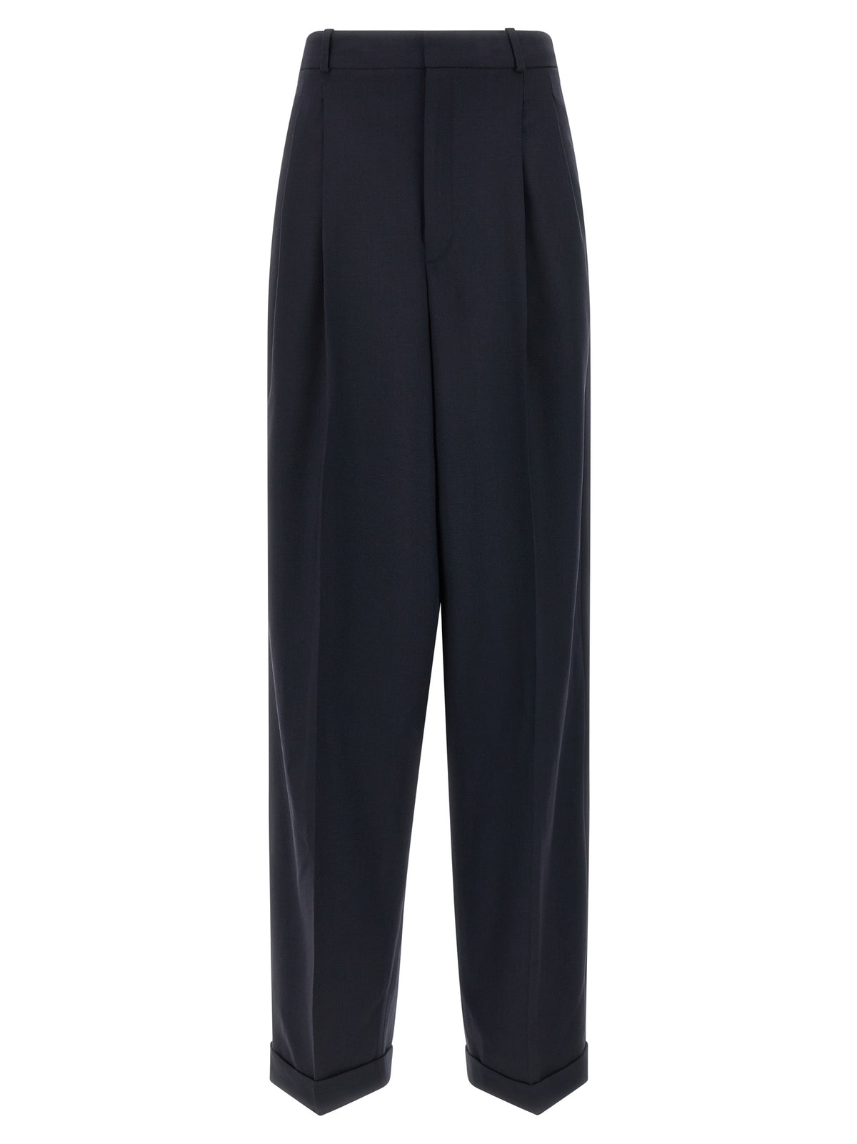 Polo Ralph Lauren Blue Wool Casual Pants