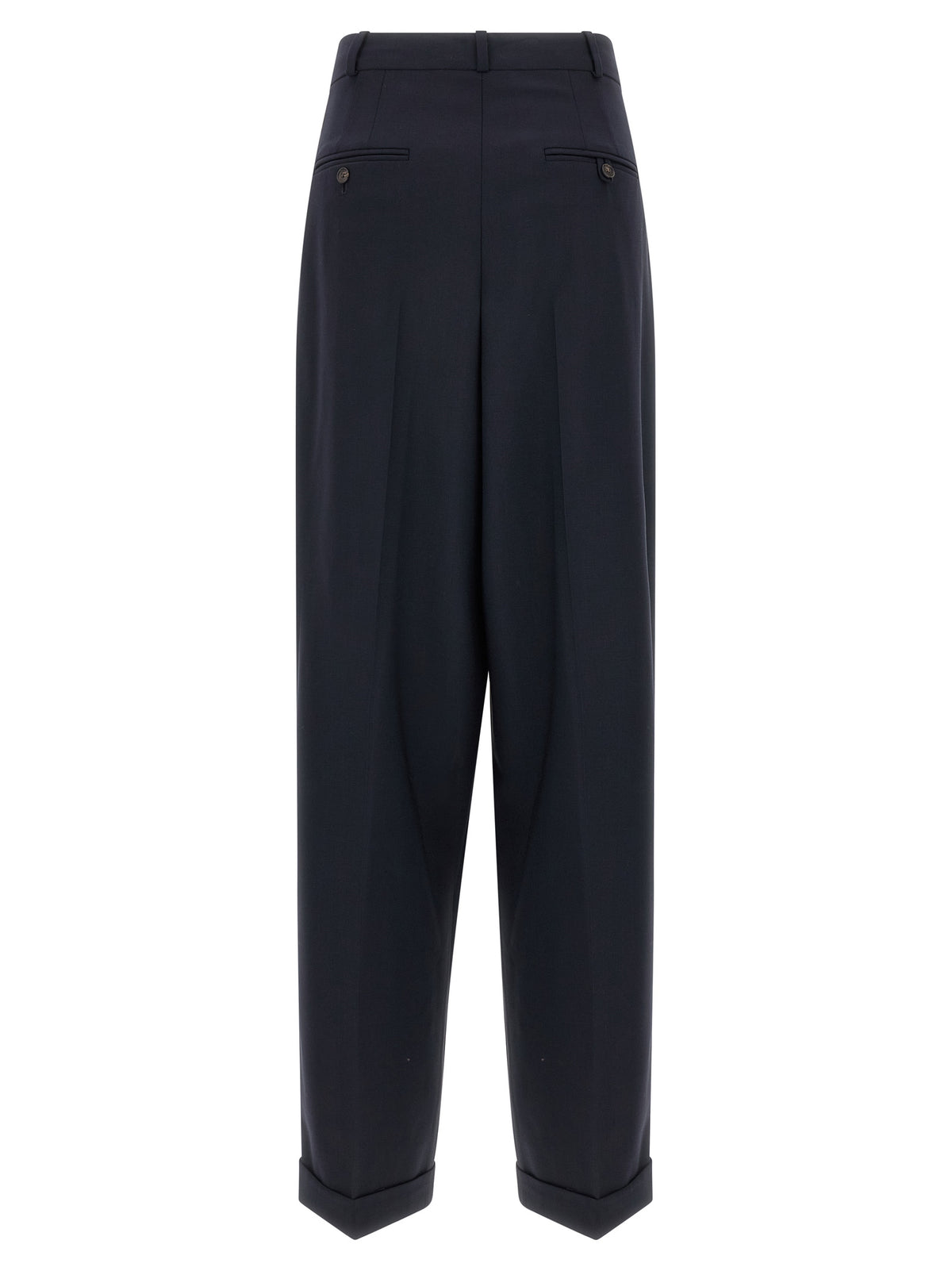 Polo Ralph Lauren Blue Wool Casual Pants