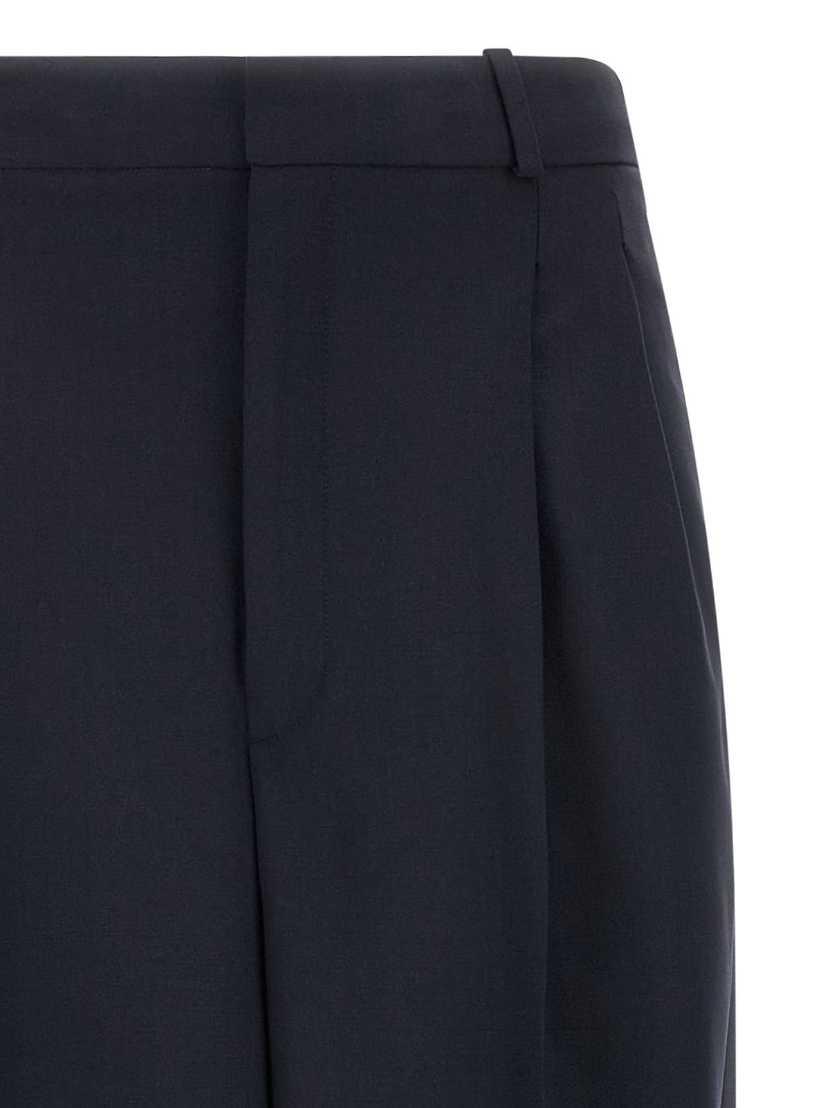 Polo Ralph Lauren Blue Wool Casual Pants