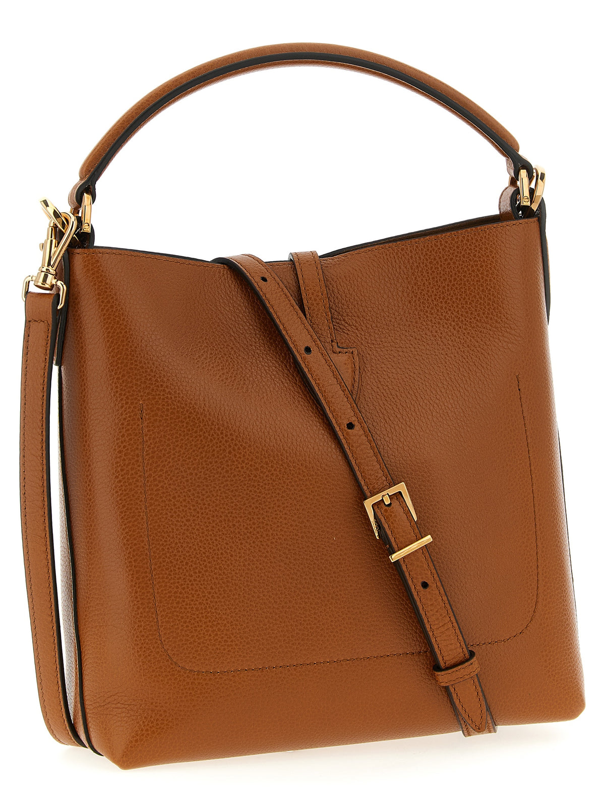 Tod's Brown Calfskin Handbag