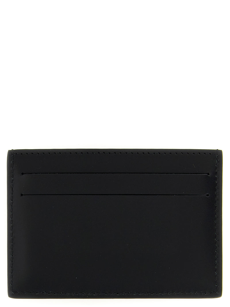 Fendi Slim Squared FF Black Calfskin Cardholder