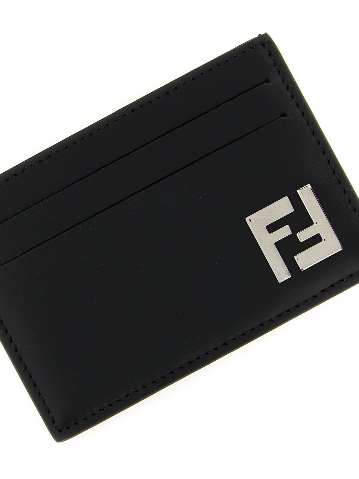 Fendi Black Calfskin Cardholder