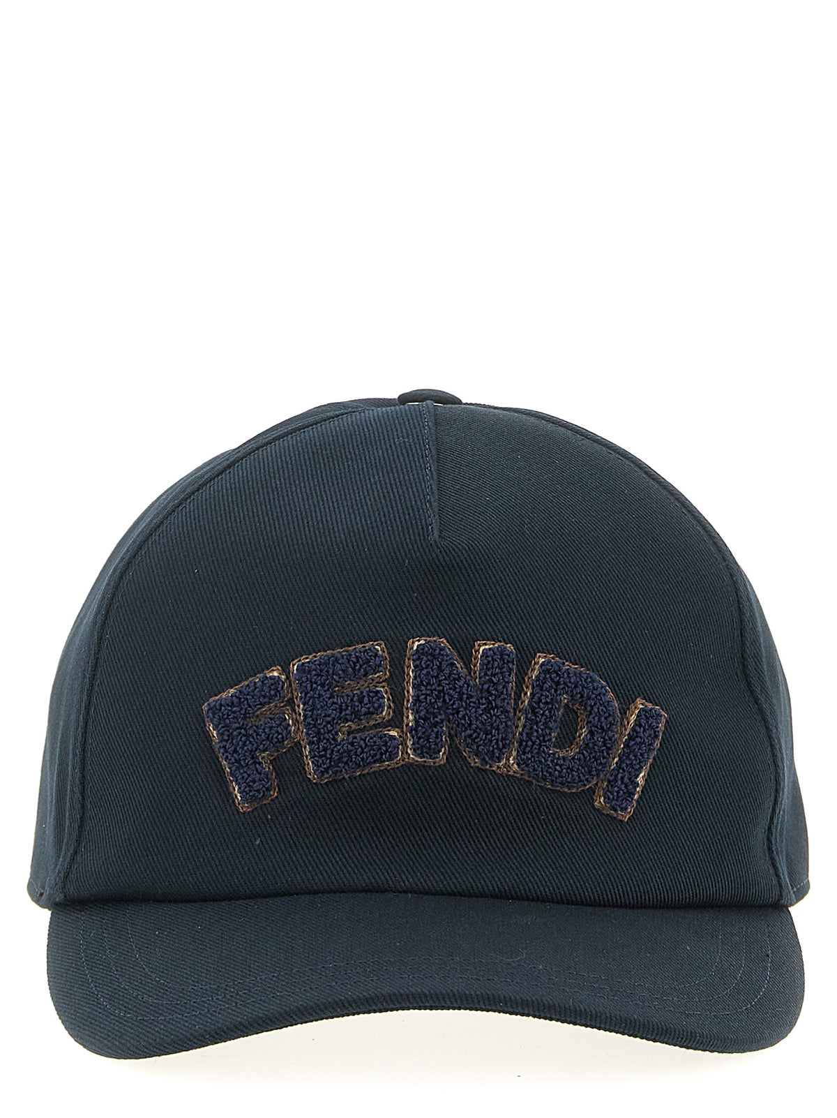 Casquette Fendi en coton bleu