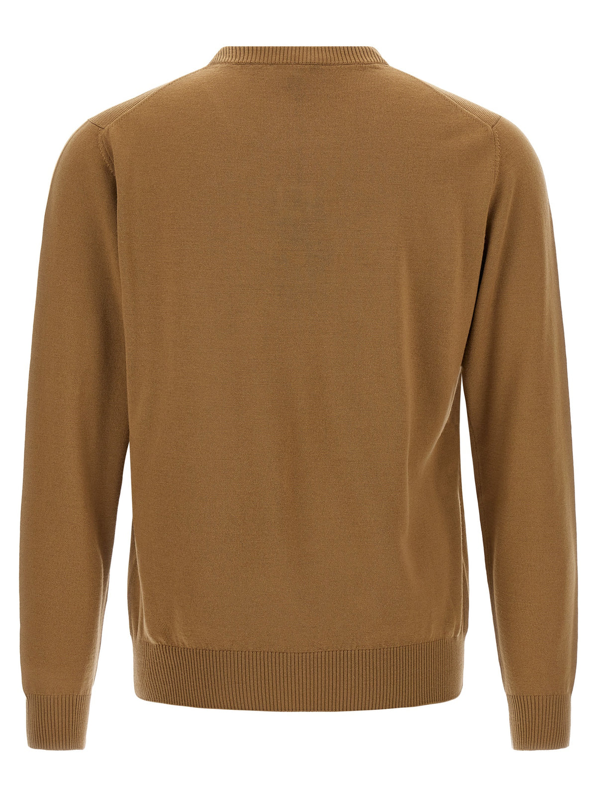 Fendi Beige Virgin Wool Cardigan for Men