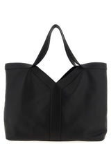 Saint Laurent Black Calfskin Tote Bag