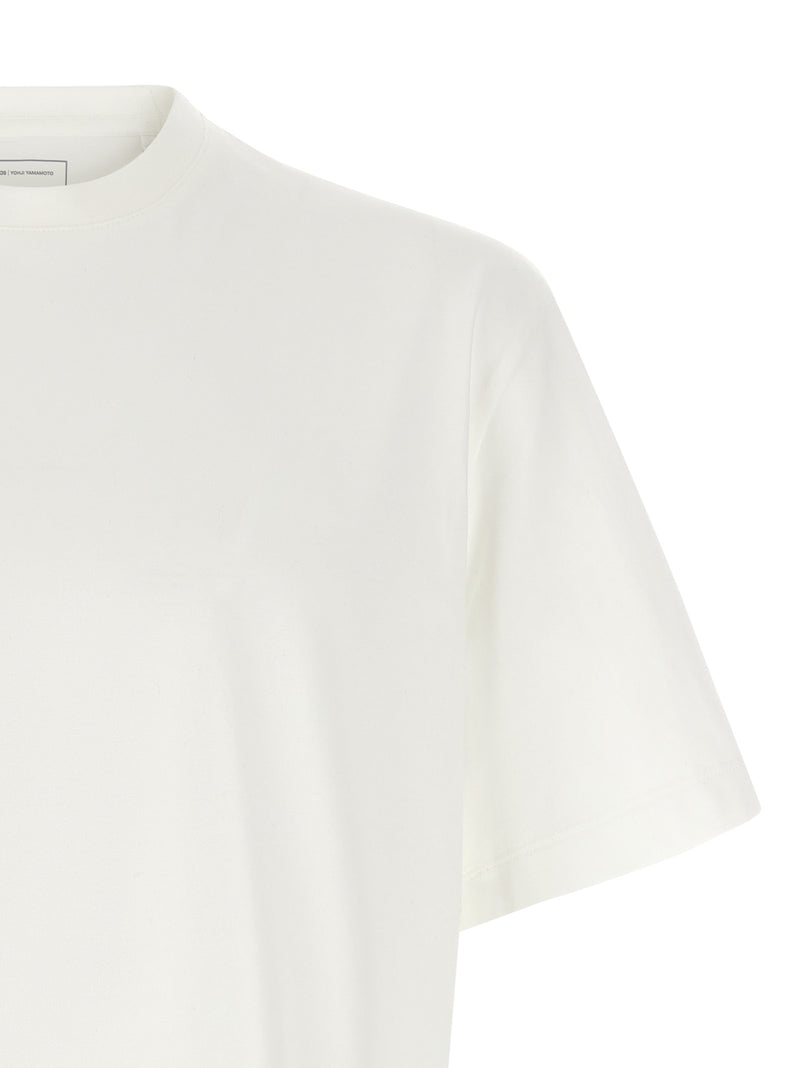 Y-3 Bicolor Cotton T-Shirt - White/Black