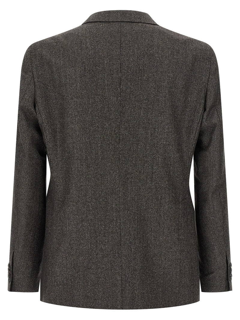 Tagliatore Brown Virgin Wool Two-Piece Suit