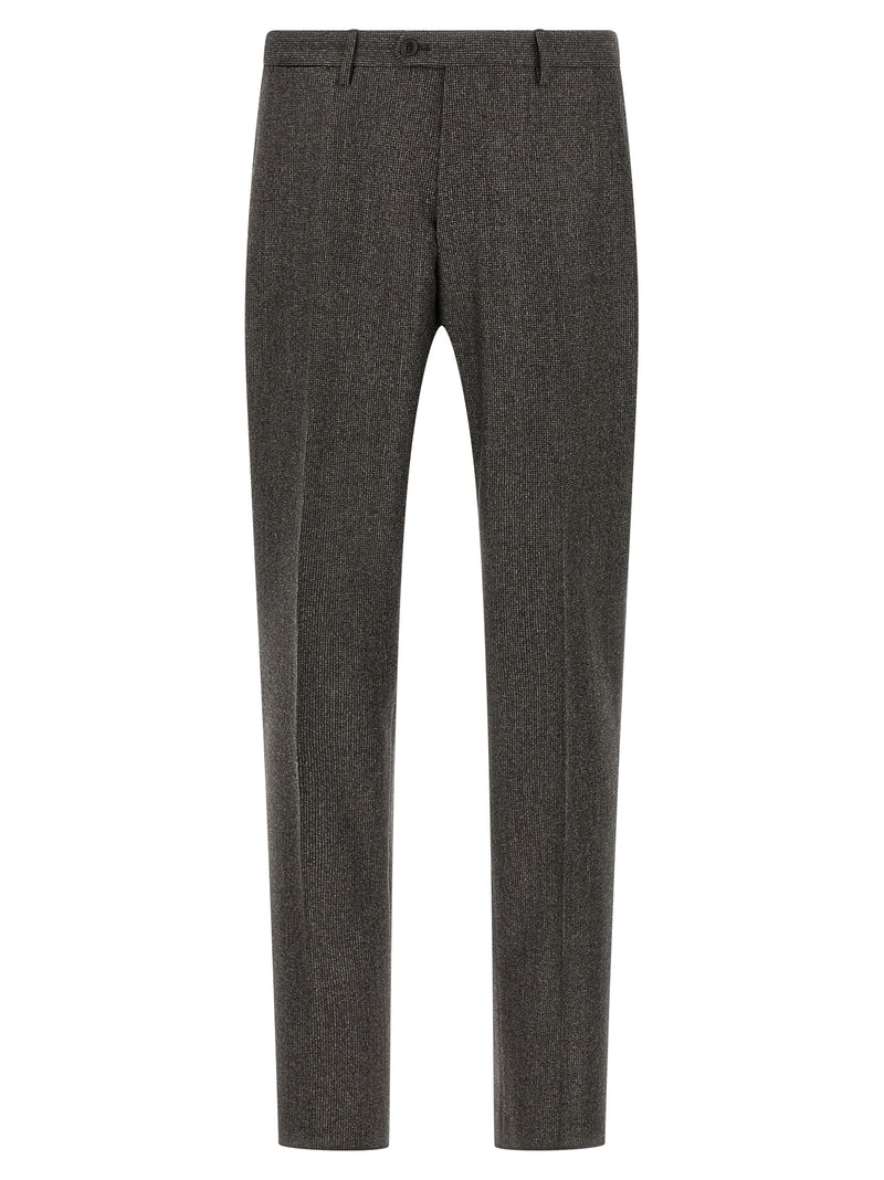 Tagliatore Brown Virgin Wool Two-Piece Suit
