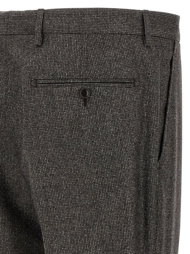 Tagliatore Brown Virgin Wool Two-Piece Suit