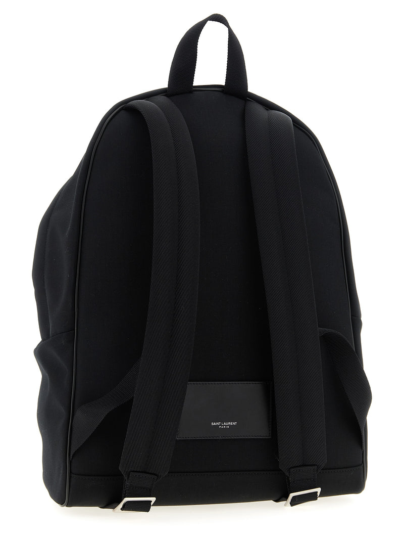 Sac à dos Saint Laurent en polyamide noir