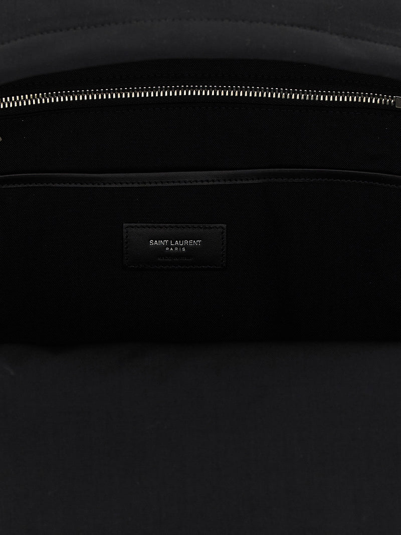 Sac à dos Saint Laurent en polyamide noir
