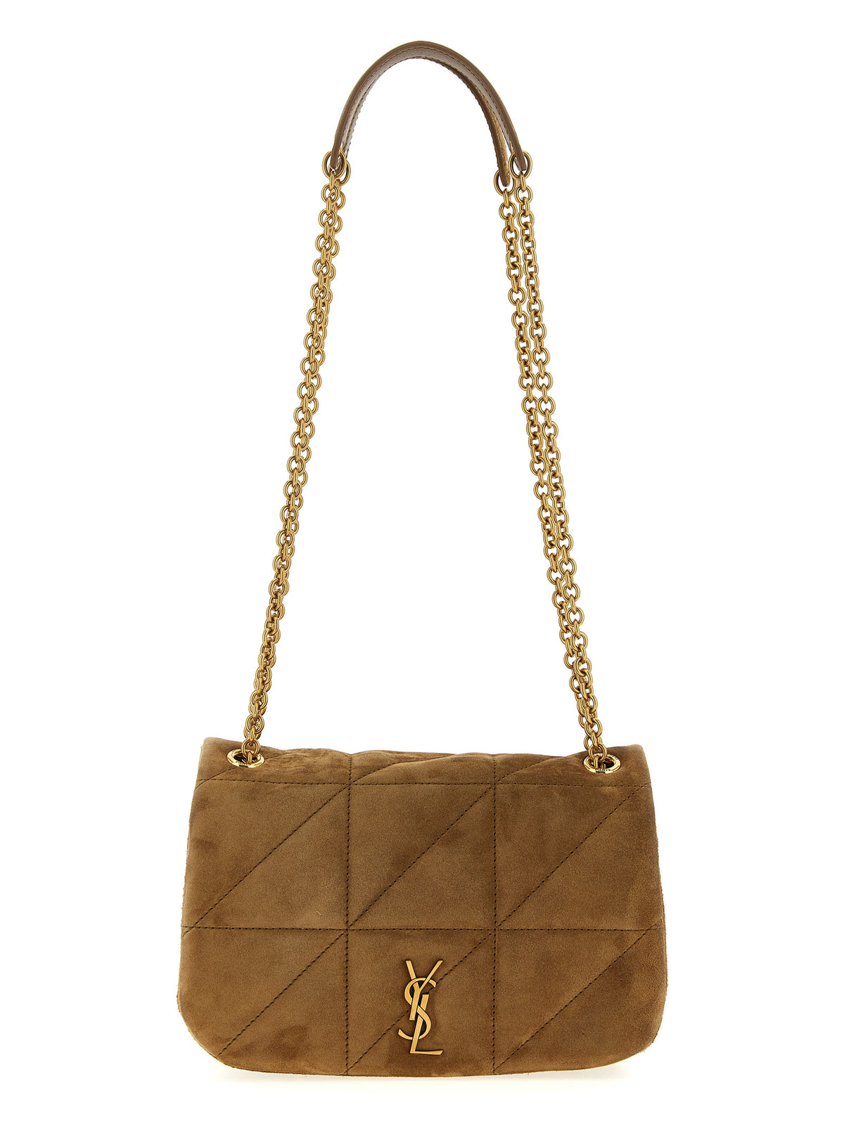Sac bandoulière Saint Laurent en veau beige