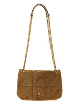 Sac bandoulière Saint Laurent en veau beige