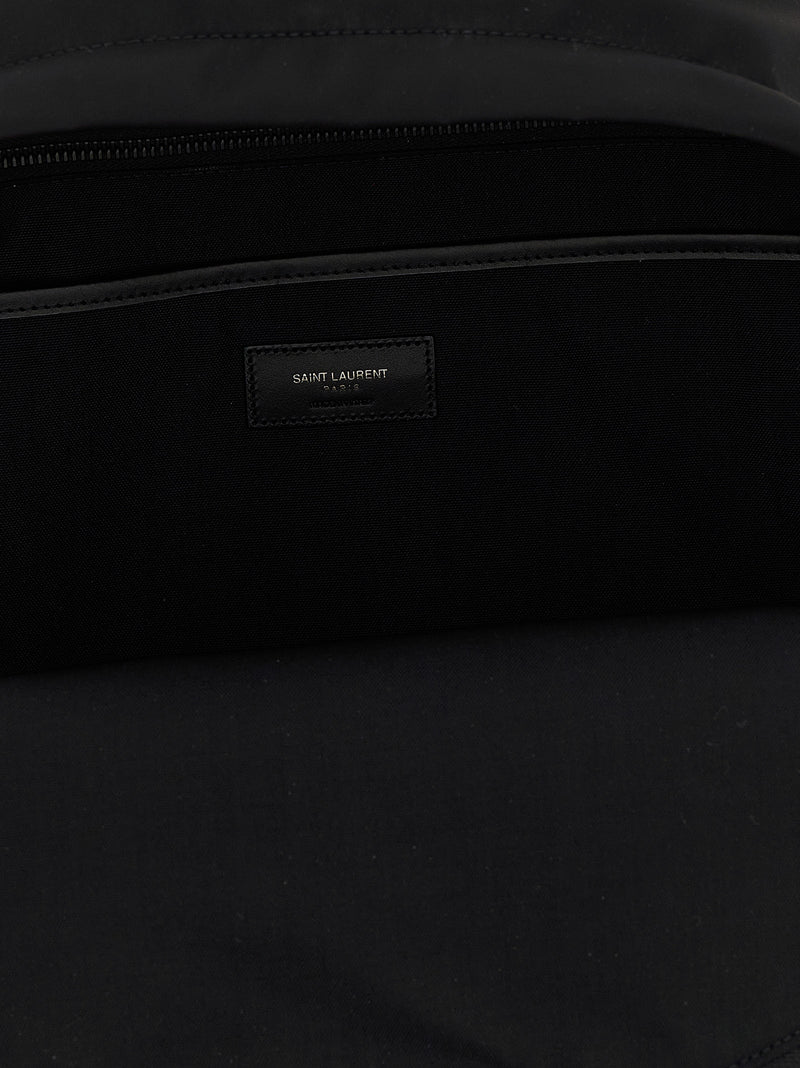 Sac à dos Saint Laurent en polyamide noir