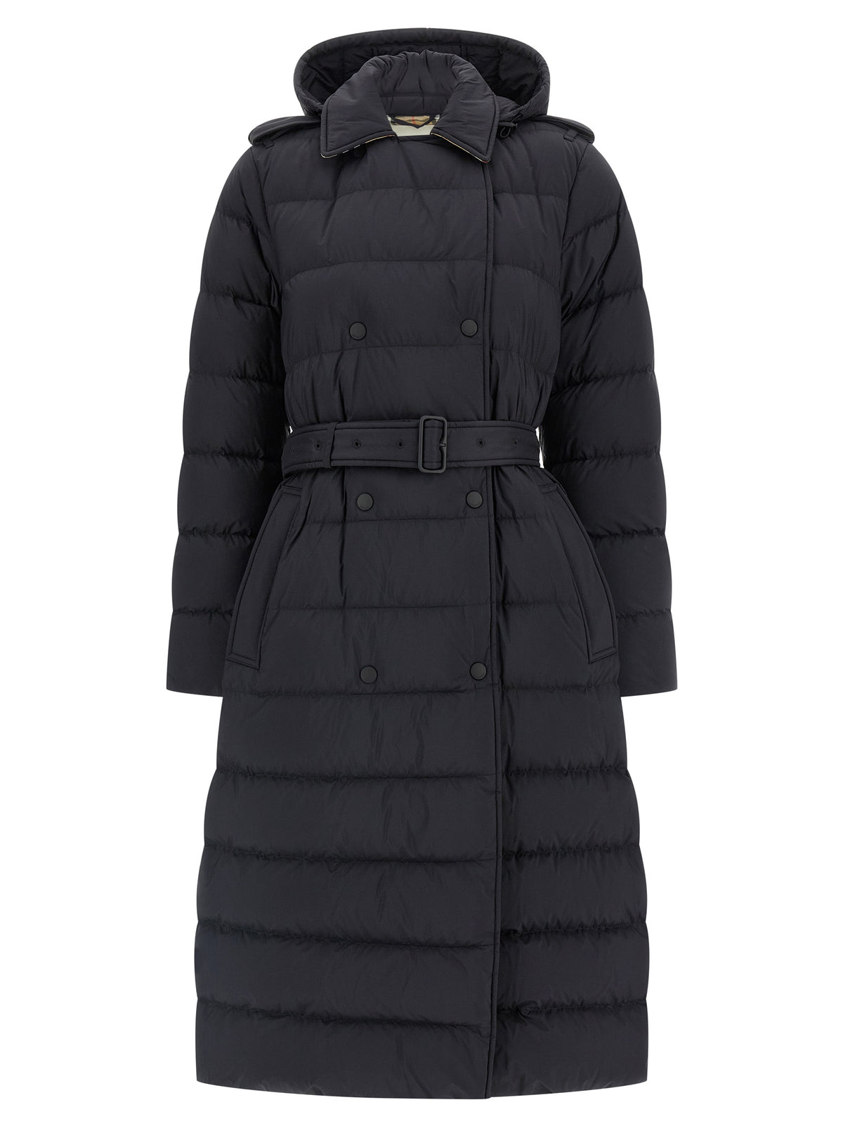 Burberry Black Polyamide Coat