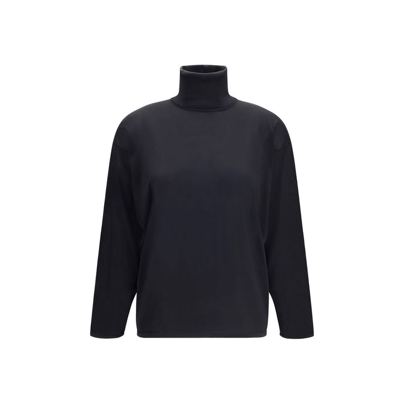 Gucci Black Silk Sweatshirt - Elegant Women's Fashion