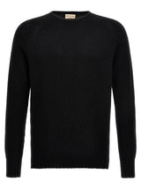 MA'RY'YA Black Virgin Wool Cardigan