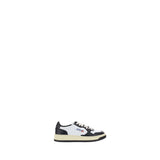 Autry White Calf Leather Bos Taurus Athletic Sneakers