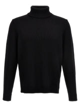 ZANONE Black Virgin Wool Cardigan