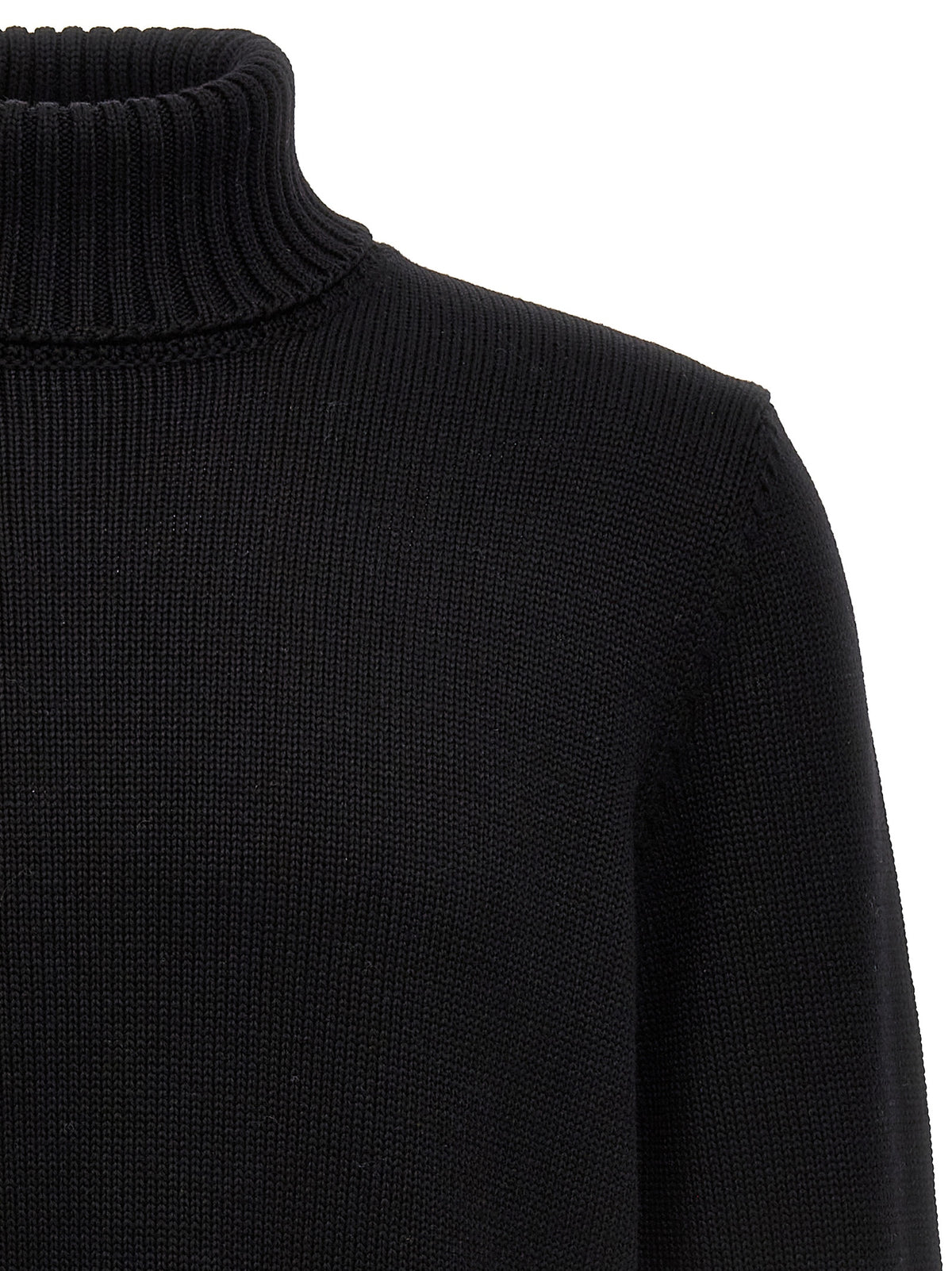 ZANONE Black Virgin Wool Cardigan