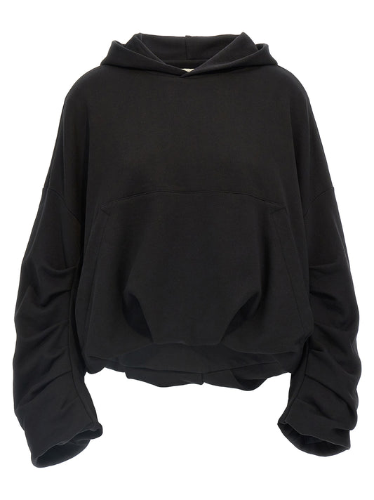 Dries Van Noten Hannett Black Cotton Sweatshirt