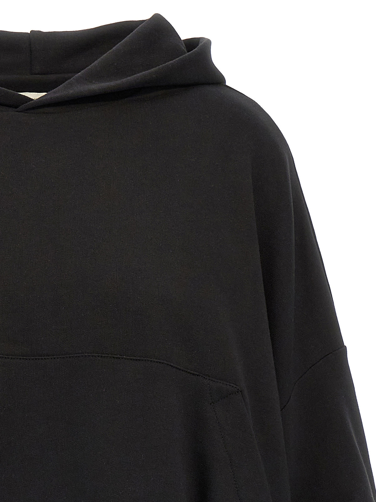 Dries Van Noten Hannett Black Cotton Sweatshirt