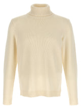 ZANONE White Virgin Wool Cardigan