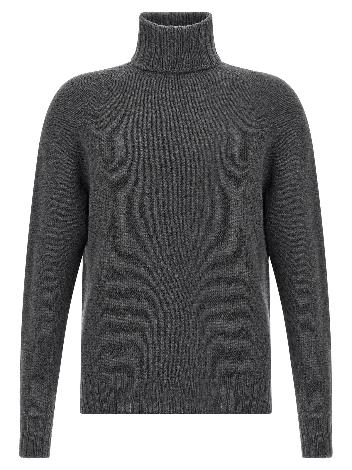 MA'RY'YA Gray Virgin Wool Cardigan