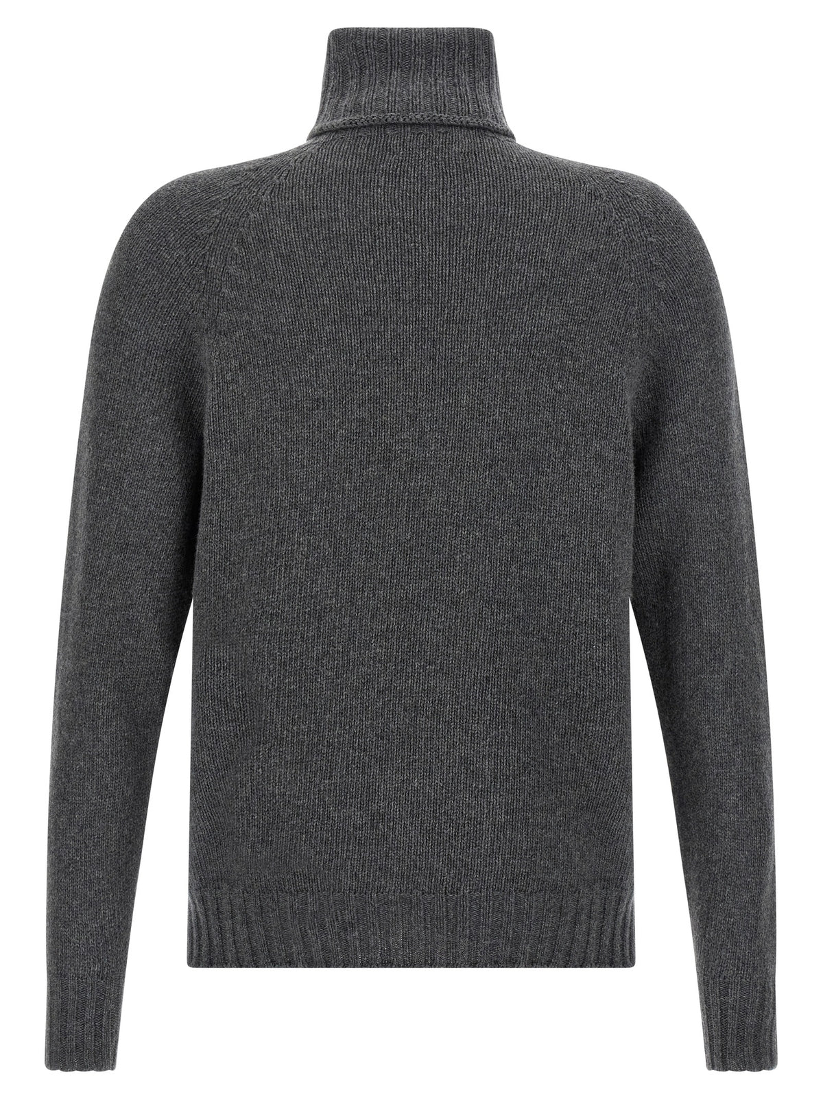 MA'RY'YA Gray Virgin Wool Cardigan
