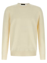 ZANONE White Virgin Wool Cardigan for Men