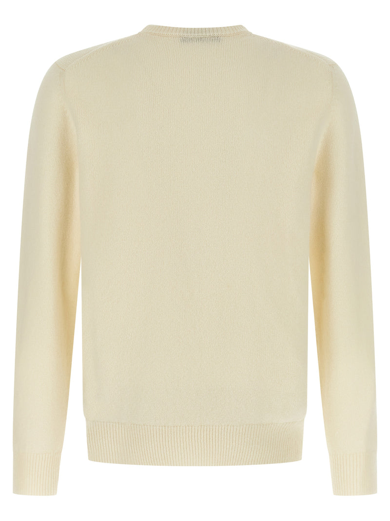 ZANONE White Virgin Wool Cardigan for Men