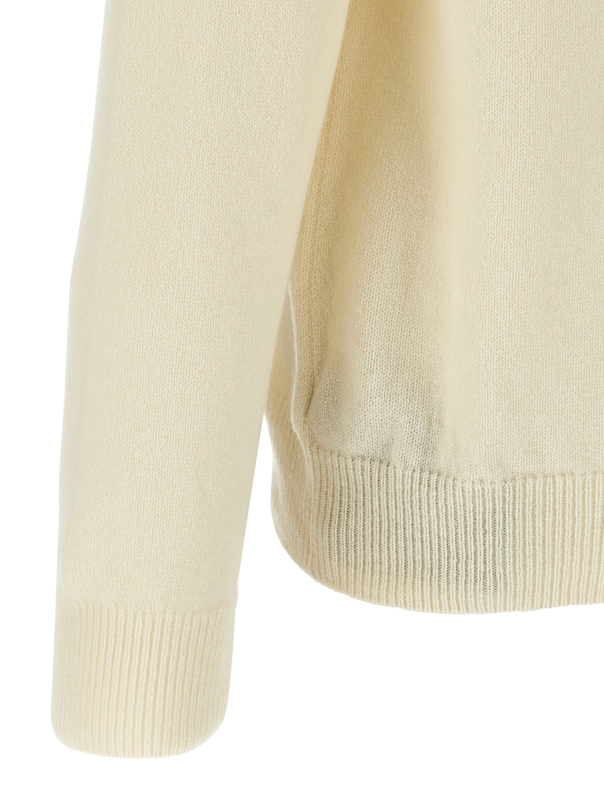 ZANONE White Virgin Wool Cardigan for Men