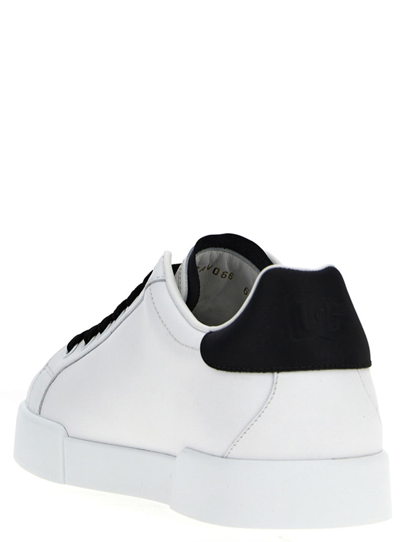 Dolce & Gabbana Bicolor Calfskin Low Top Sneakers - Portofino
