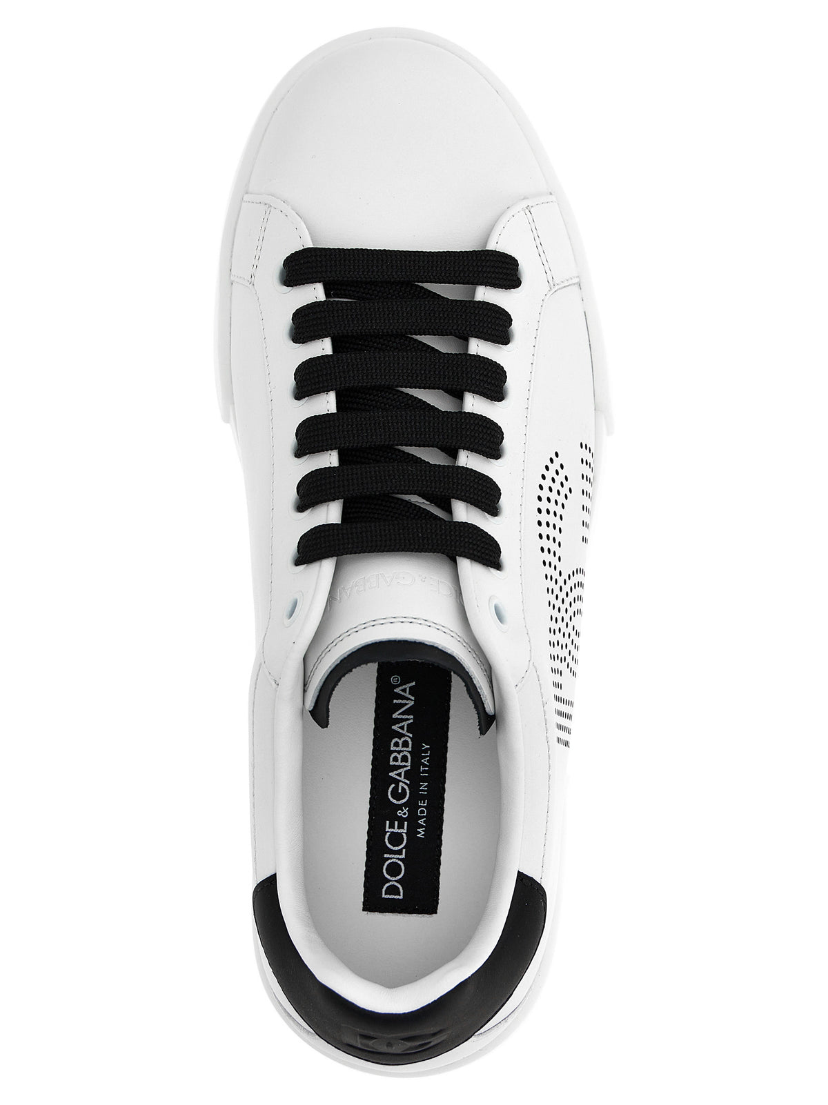 Dolce & Gabbana Bicolor Calfskin Low Top Sneakers - Portofino